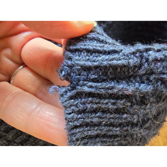 Vintage‎ Ocar De La Renta mens blue sweater size large - Picture 8 of 10